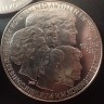 Нидерланды 10 экю 1992 королевская семья 5 монет