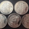 Нидерланды 2,5 экю 1989 Гюйгенс 5 монет