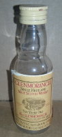 минибутылка на 0,05л пустая  Glenmorangie