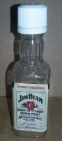 минибутылка на 0,05л пустая  Jim Beam-1
