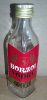 минибутылка на 0,05л пустая  Borzoi Vodka
