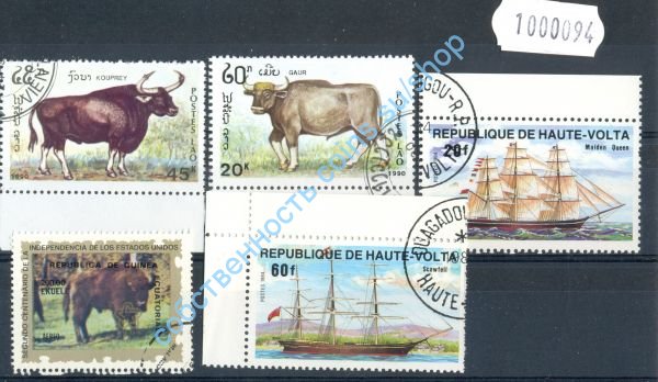 лот иностранных марок