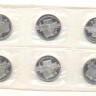 Юбилейные 5 рублей 1990 "Матенадаран, "Пруф", 6 монет