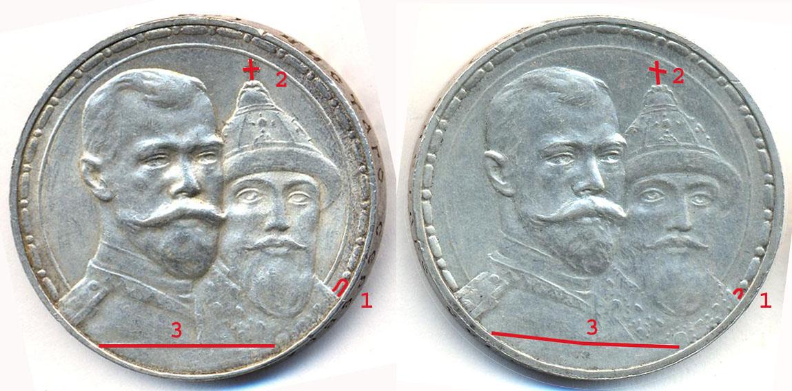 Купить Рубль 300 Лет Дома Романовых