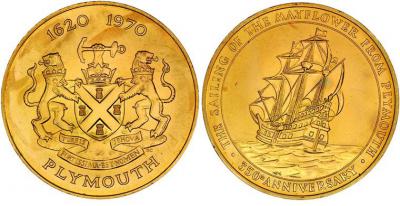 15 августа 1620 года — Из Саутгемптона в Англии отчалил корабль «Мэйфлауер».jpg