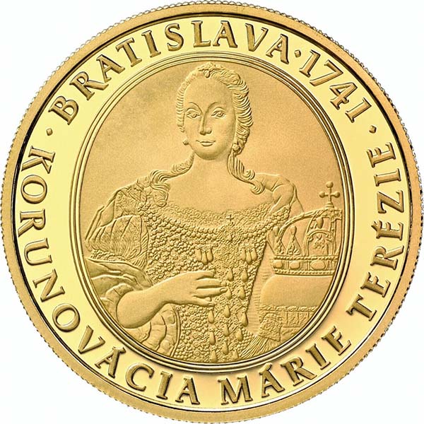 Словакия 100 евро 2016 275-летие коронации Марии-Терезии (реверс).jpg