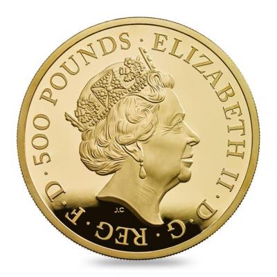 Великобритания 500 фунтов, золото (аверс).jpg