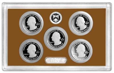 США, Proof Set Прекрасная Америка квотеры (аверсы).jpg