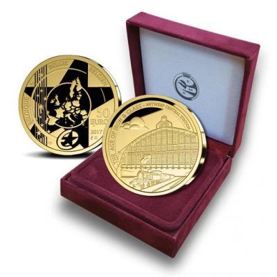 Бельгия 50 Euro 2017 Центральный вокзал Антверпена.jpg