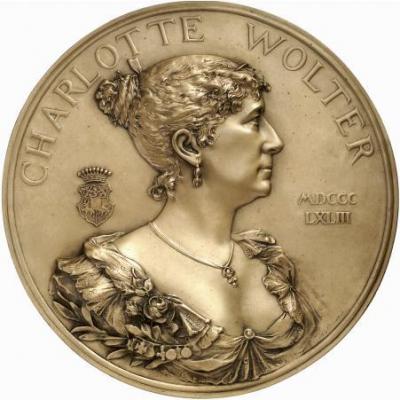 1 марта 1833 года родилась — Шарлотта Вольтер, австрийская актриса.jpg