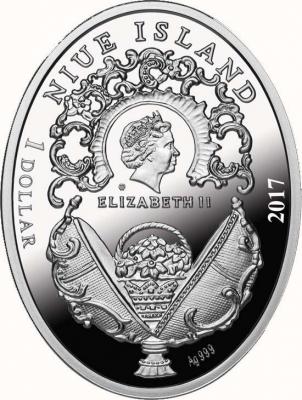 Ниуэ 1 доллар 2017 год «Яйцо Фаберже» (аверс).jpg