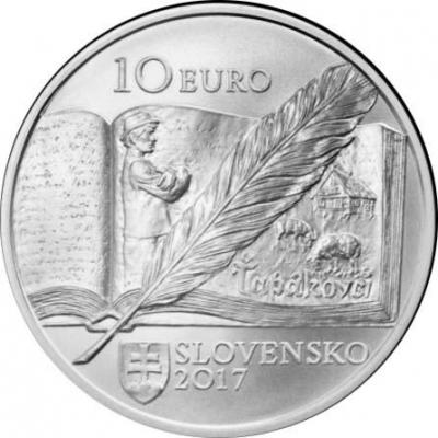 2 октября 1867 года родилась Божена Сланчикова (Словакия 10 евро, серебро)..jpg