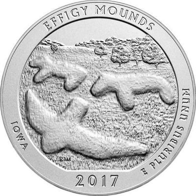 США квотер 2017  год «Эффиджи-Маундз» (реверс).jpg