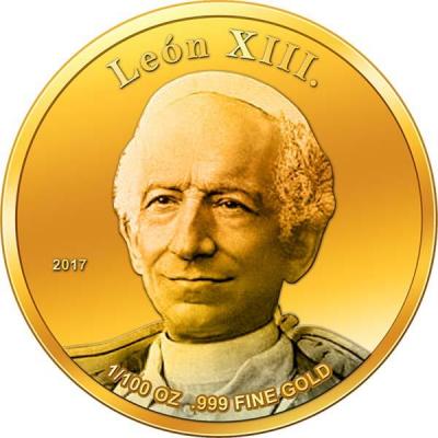 Гвинея 1000 франков КФА 2017 «Papst Leo XIII» (реверс).jpg