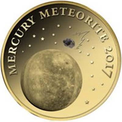 Чад 3000 франков КФА 2017 «Метеорит Меркурия» (реверс).jpg