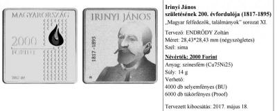 18 мая 1817 года родился Янош Ирини (Венгрия).jpg