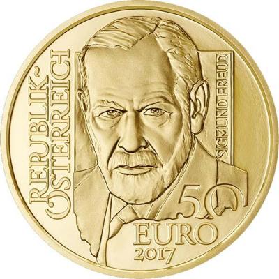 Австрия 50 евро 2017. «Зигмунд Фрейд» (аверс).jpg