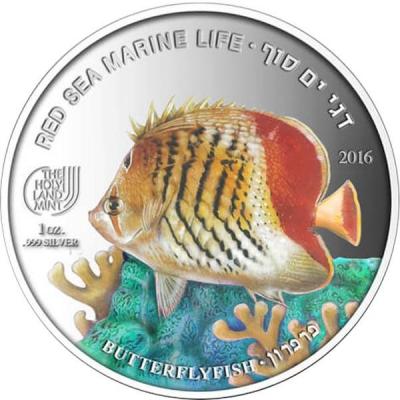 Палау 5 долларов 2017 «Рыбы-бабочки» (реверс).jpg