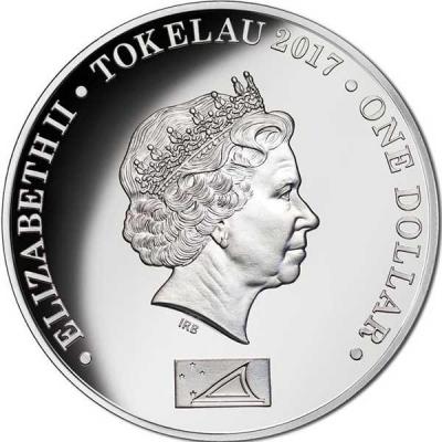 TOKELAU 1 Dollar 2017 – Diana Princess of Wales – 20 g 0.925 silver Proof – mintage 1,961 – diameter 40 mm  (реверс).jpg