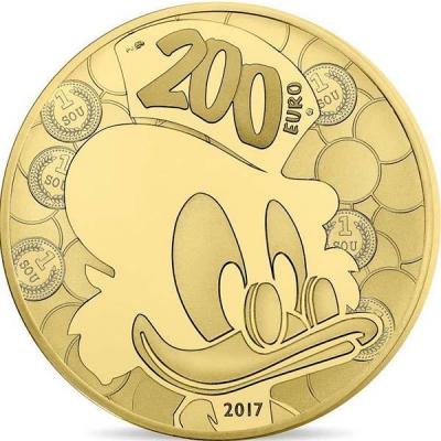 Франция 200 евро 2017 год «Утиные истории» (аверс).jpg