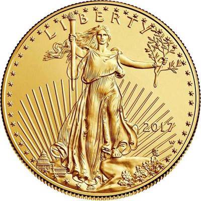США 50 долларов «American Eagle Gold Bullion Coin» (аверс).jpg