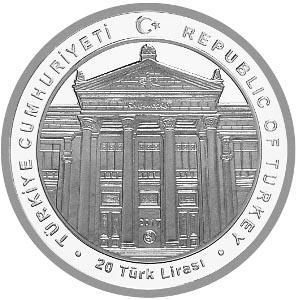 Турция 20 турецких лир 2017 «Археологический музей Стамбула» (аверс).jpg