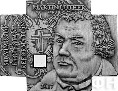 Камерун 100 франков 2017 год «Мартин Лютер» (реверс).jpg