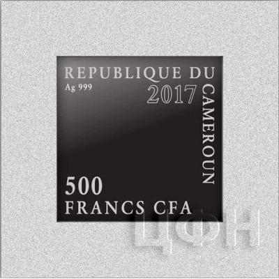 Камерун 500 франков КФА 2017 год (аверс).jpg