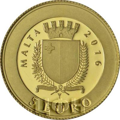 Мальта 5 евро 2016 Патакка (аверс).jpg