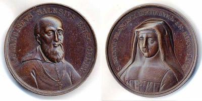 21 августа 1567 года родился Святой Франциск Сальский..........23 января 1572 года родилась Иоанна де Шанталь.jpg