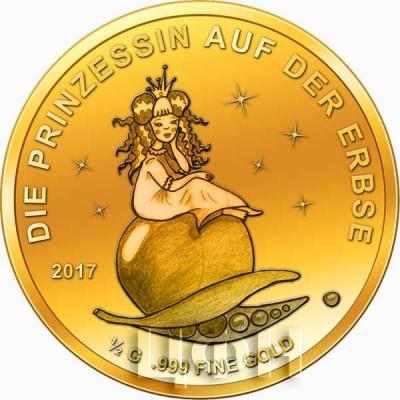 Гвинея 1000 франков КФА  2017 «Принцесса на горошине» (реверс).jpg