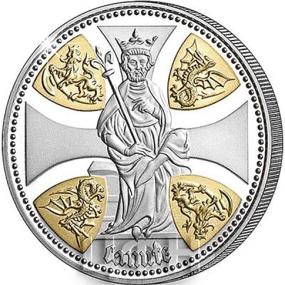 Джерси  5 фунтов 2017 серебро «Кнут» (реверс).jpg