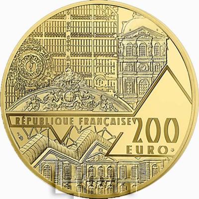 Франция 200 евро 2017 «Венера Милосская» (реверс).jpg