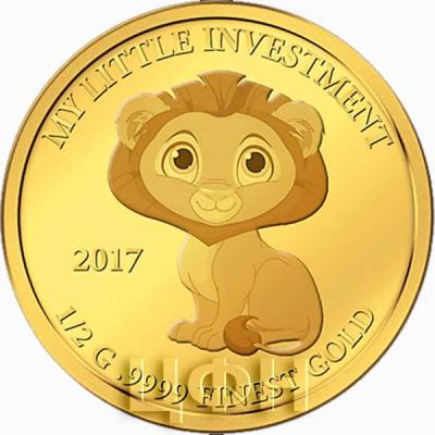 Соломоновы острова 10 долларов 2017 «Львёнок» (реверс).jpg