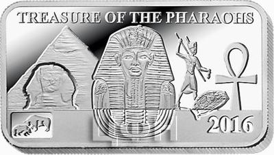 Острова Кука 1 доллар 2016 «TREASURE OF THE PHARAOHS» (реверс).jpg
