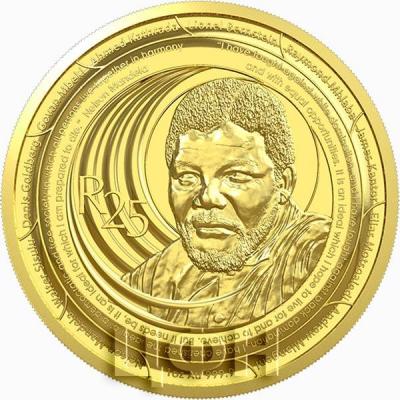 Южная Африка 2017 золото 25 рэндов «Нельсон Манделла» (реверс).jpg