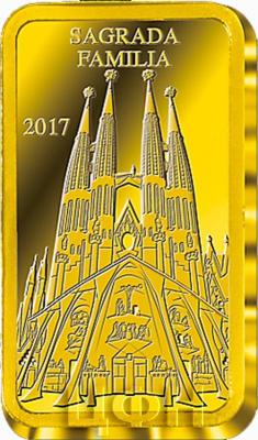 Фиджи 5 долларов вертикаль «Sagrada Familia» (реверс).jpg