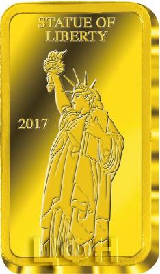 Фиджи 5 долларов 2017 горизонт «STATUE OF LIBERTY» (реверс).jpg