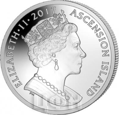 Остров Вознесения 1 крона 2017 (аверс).jpg