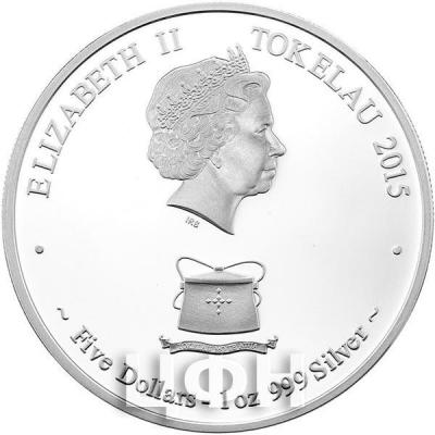 Токелау 5 долларов 2015 год серебро (аверс).jpg