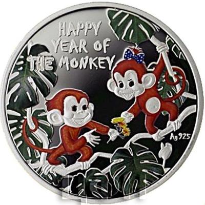 Ниуэ 1 доллар 2016 «Год Обезьяны» (реверс).jpg
