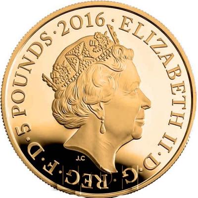 2016 First World War £5 Five Pound Gold Proof Coin.jpg
