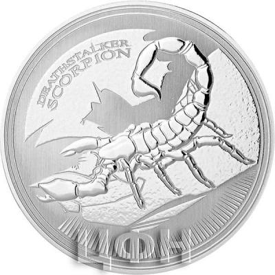 Чад 500 франков 2017 серебро «Скорпион» (реверс).jpg