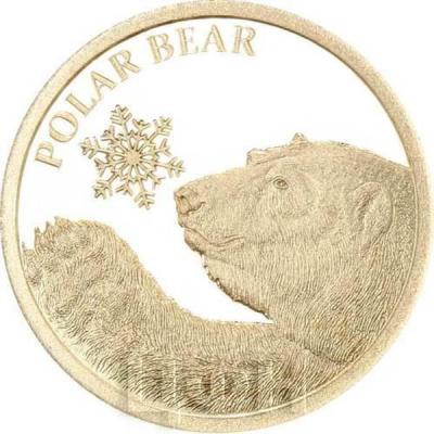 Токелау 5 долларов 2017 год «Полярный медведь» (реверс).jpg