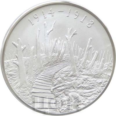 Великобритания 10 £ 2015 «Первая мировая война» (реверс).jpg