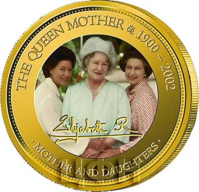 Соломоновы острова 1 доллар 2017 год «Мать и дочери» (реверс).jpg