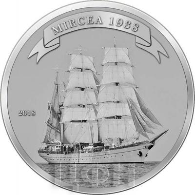Бенин 1000 франков 2018 «Мирча 1938» (реверс).jpg