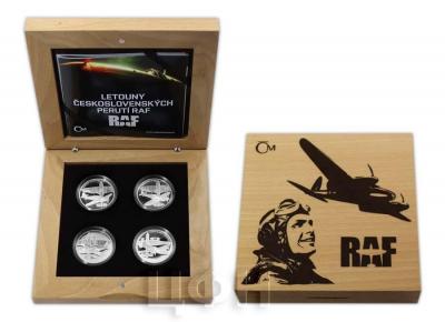 Ниуэ  1 доллар 2016 год  серебро «Самолёты в RAF» (набор).jpg