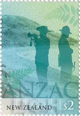 Новая Зеландия 2 доллара 2015 год АНЗАК марка.jpg