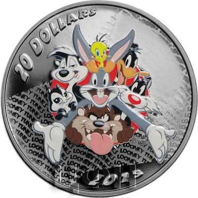 Канада 20 долларов 2015 года «Персонажи Looney Tunes ™» реверс.jpg